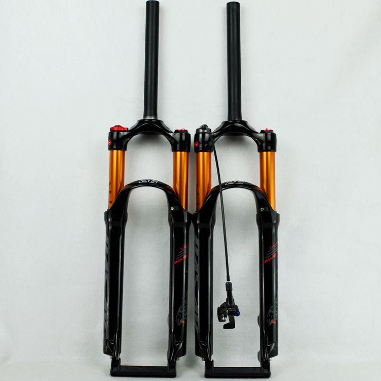 PASAK Magnesium Alloy MTB Bicycle Fork Supension Air 26/27.5/ 29er Inch Mountain Bike 32 RL100mm Fork For A Bicycle Accessories