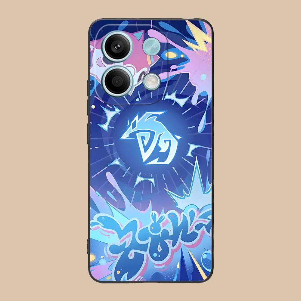 Game GI Mualani Matte TPU Mobile Phone Case for Xiaomi 15 14 13 12 Mi 11 T Ultra Lite Pro S X 5G Colorful Printing Cover