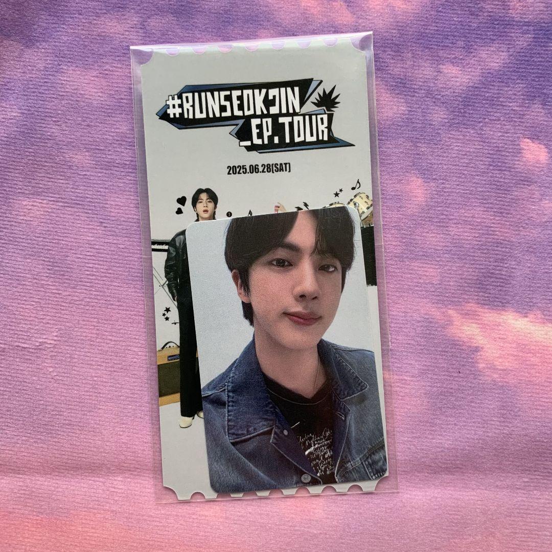 

[USED] BTS RUNSEOKJIN_EP.TOUR Trading Card 6/28 JIN