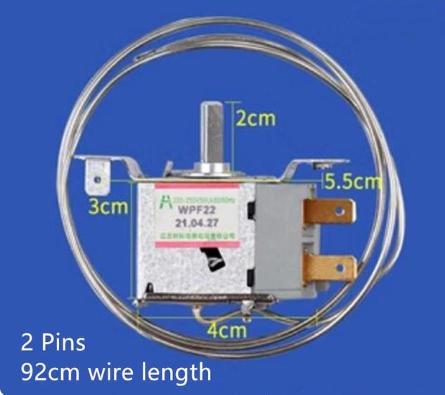 1pc Refrigerator Thermostat Refrigerator Parts Household Metal Temperature Controller WDF18 WDF19 WDF20 WDF29 WPF22 WPF22G