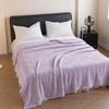 Reversible Waffle Jacquard Blanket - Multi-functional, Can Be Used As a Throw or Cover, Thick Plush,