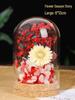 Handmade Preserved Flower Glass Dome Ornament: Double Ninth Festival DIY Kit for Creative Gifts & Team Activities