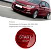 Engine Start Stop Button   Cover Carbon   Ignition Starter   Sticker Replacement for   408 308S 508
