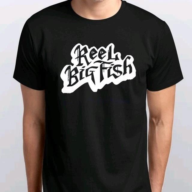 

ФУТБОЛКА REEL BIG FISH Все размеры S M L XL XXL 3 4 XL Цвета Черный, Белый S