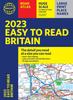 The 2023 Philip's Easy To Read Road Atlas Britain : (A4 Paperback) Book