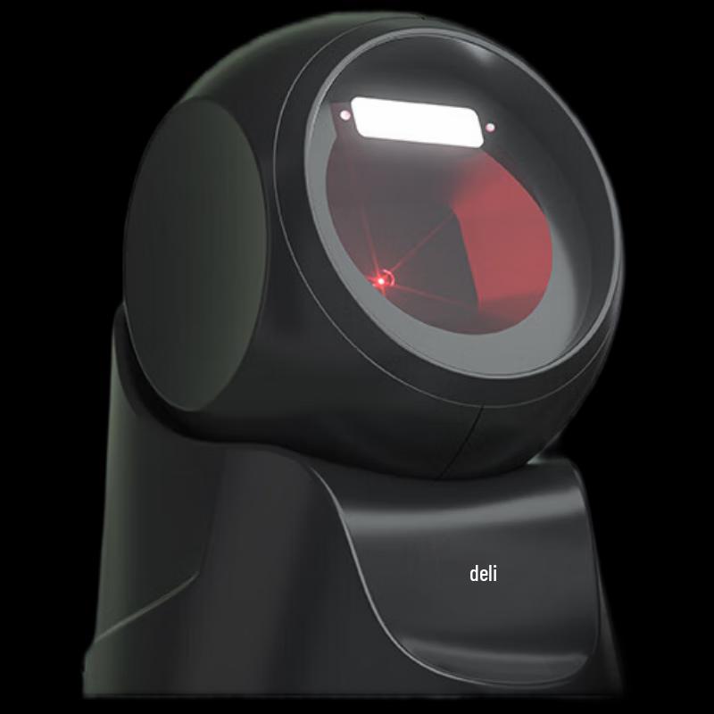 Deli 1D/2D Wired Desktop Barcode Scanner