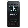 Green Led Light Bar Rocker Switch SPST 5Pins/DPDT 7Pins For Car Marine Boat IP68 NARVA Carling ARB Auto Parts Camper Replacement Switches4
