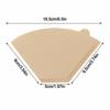 100pcs set 100Pcs Coffee Filter Paper 2 to 4 Cup Unbleached Coffee Filter  Cafe Use