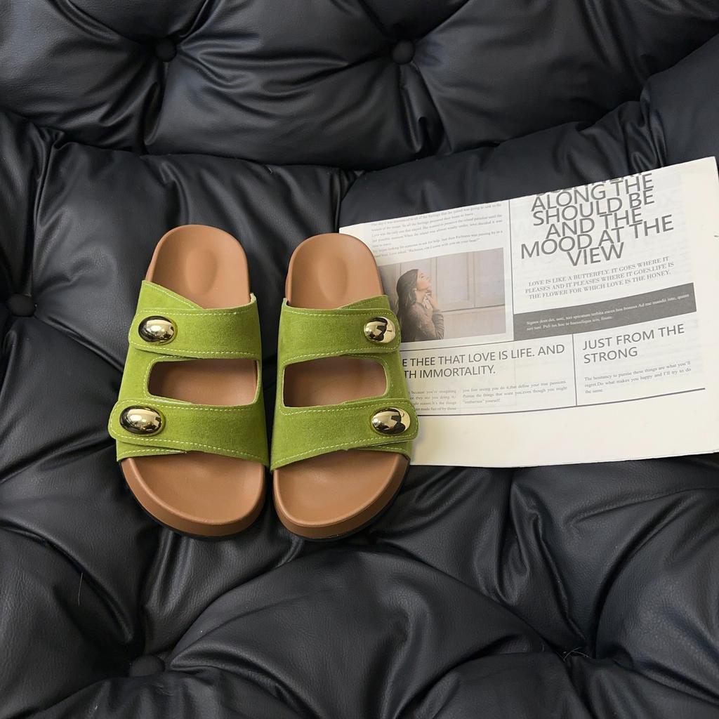 Fashion Shoes for Women Hot Sale Open Toe Women's Slippers Summer Rome Solid Outdoor Casual Flat Comfortable Slippers Zapatos De Mujer