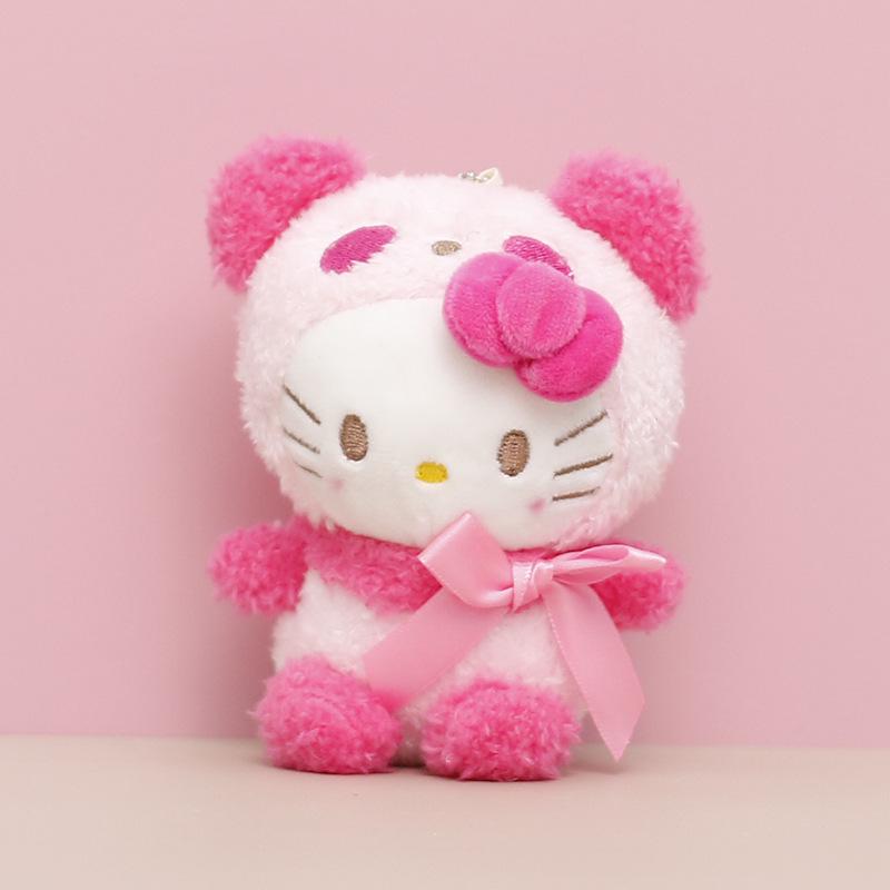 Plush Teddy Bear Keychain Pendant - Wedding Toss or Claw Machine Doll Gift