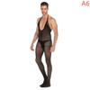Plus Size Gay Mens Underwear Body Stocking Bodysuit Sexy Gay Underwear Transparent Sexy Underwear for Gay Men
