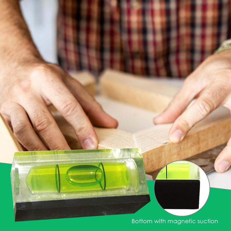 Přesná libela bublinková mini bublinková čtvercová kruhová libela vyvažovačka libela fotorámeček měřidlo horizontální