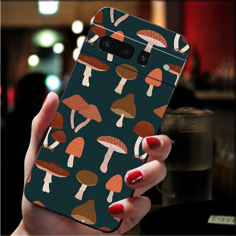 Etui na telefon do Google Pixel 10 9 Pro XL 9A 8 7 6 Pro Pixel 8A 7A 6A Pixel 8 7 6 5 Etui z grzybami