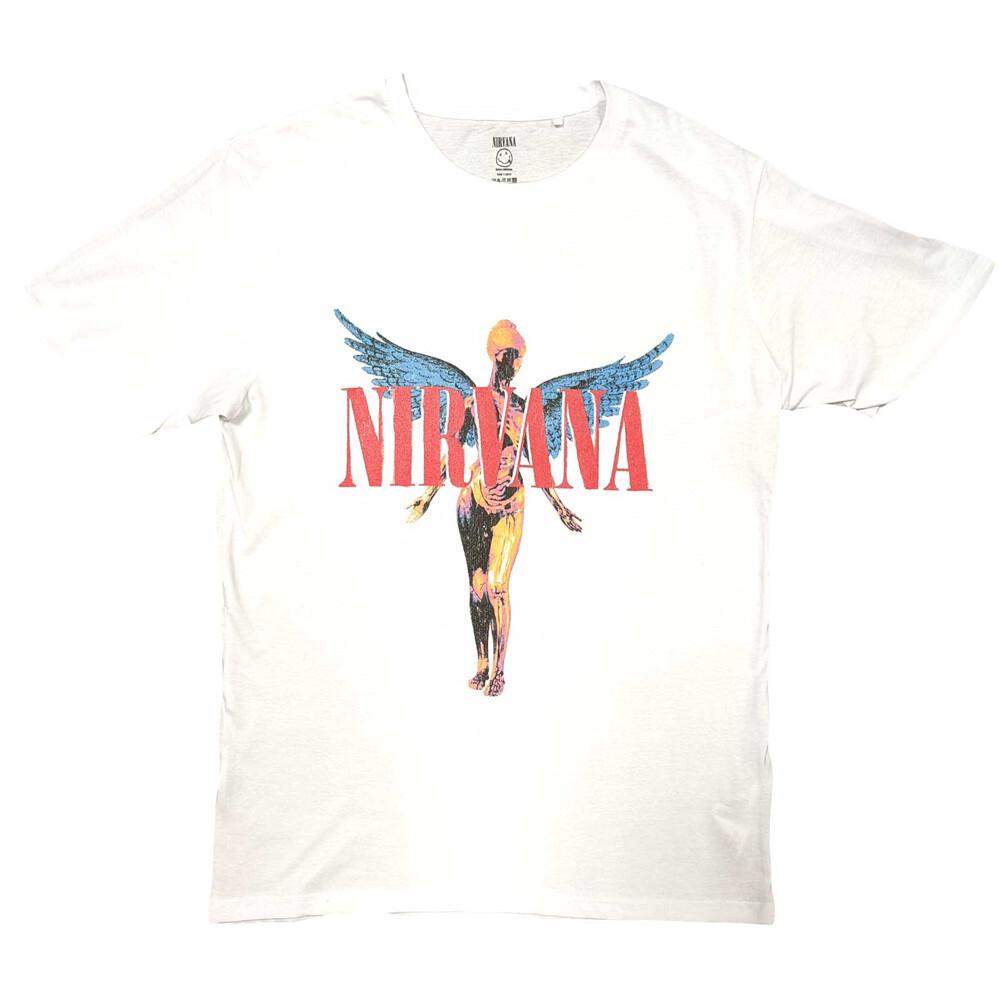 Nirvana - Angelic - White t-shirt M