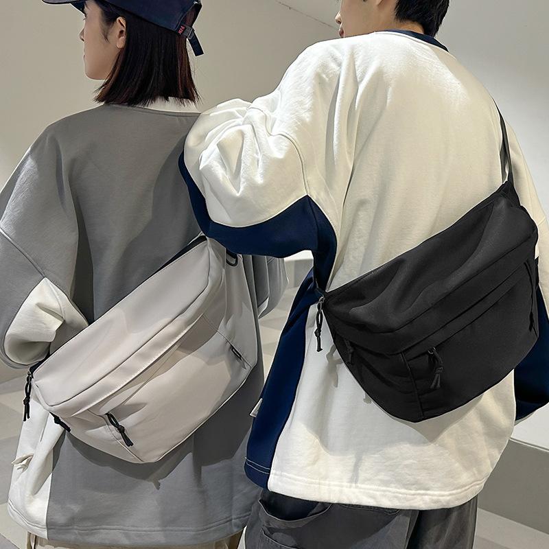 Chest Bag Women's Waist Bag Sports Shoulder Bag Chest Men's Travel Light Bag Splicing One Shoulder Crossbody Bag