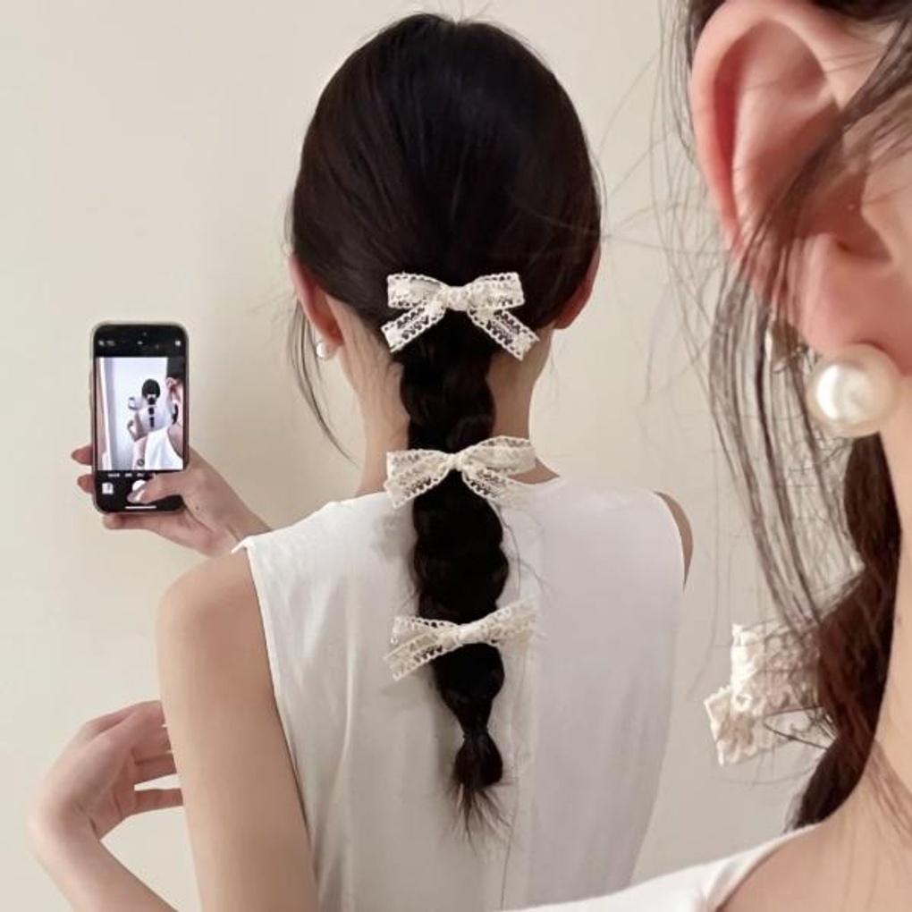 Women's Daily Hair Pure Lace Hairpin