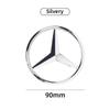 AABIC1 9cm ABS Car Rear Decal Trunk Emblem Sticker Mercedes Benz Amg S320 W164 W203 W204 W168 C180 E320 A200 CLA CLK CLS ML1
