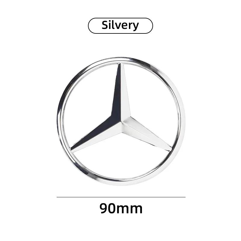 

C200 E200 For Mercedes Benz 9cm ABS Car Rear Decal Trunk Emblem Sticker For Mercedes Benz S320 W164 W203 W204 W168 C180 E320 A20