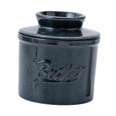Butter Crock with Lid Decorative Dish for Household Restaurant Dining