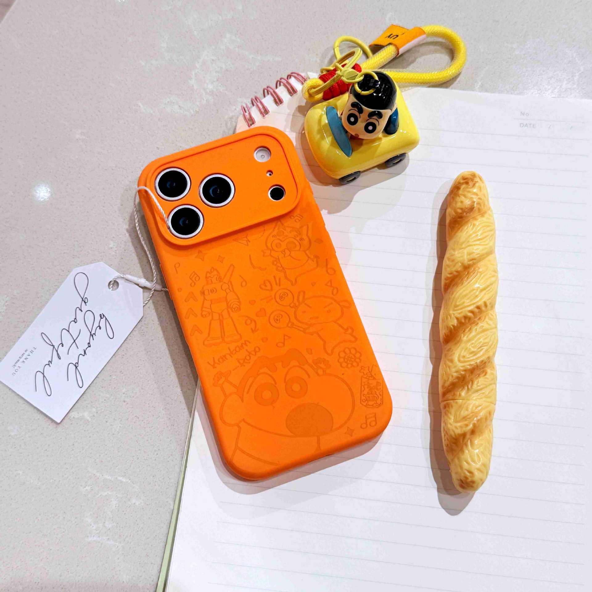 

Cartoon Character iPhone 17 Pro Max Full Coverage Anti-Drop Soft Matte Case 13 Pro Max
