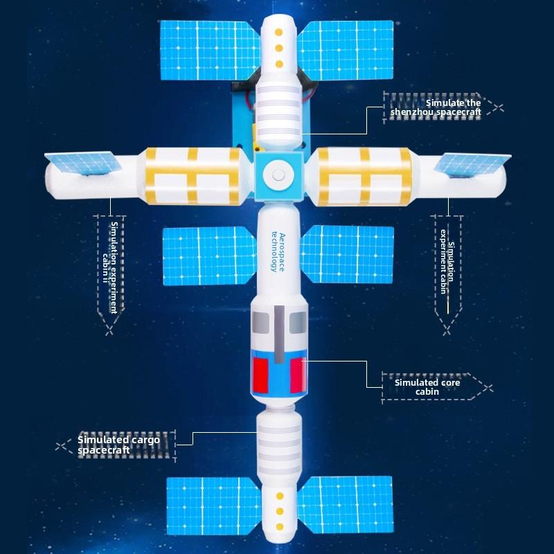 Physics Science Experiment Diy Space Robot Kit For Kids Educational Stem Toy