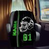 Football Helmet Design Customize Your Name Rv Blanket Comfortable Soft Lightweight All Season Multi Purpose Blanket For Travel Camping Picnic Sofa Bed