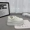  Women's Chunky Sole Forrest Gump Shoes Platform Casual Lace Up Sneakers