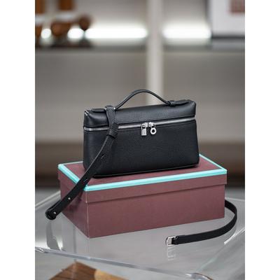 2025 Small Bag Edition Lunch Box Bag High End Niche Leather Women's Bag Single Shoulder Crossbody Versatile For Women