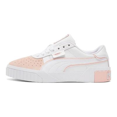 Cali Casual Low Top Sneakers Women Sneakers White Pink 375008-02