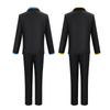 ONE PIECE cos clothing Sanji Shanji yellow and blue suit men's clothing cosplay suit cos clothing retro