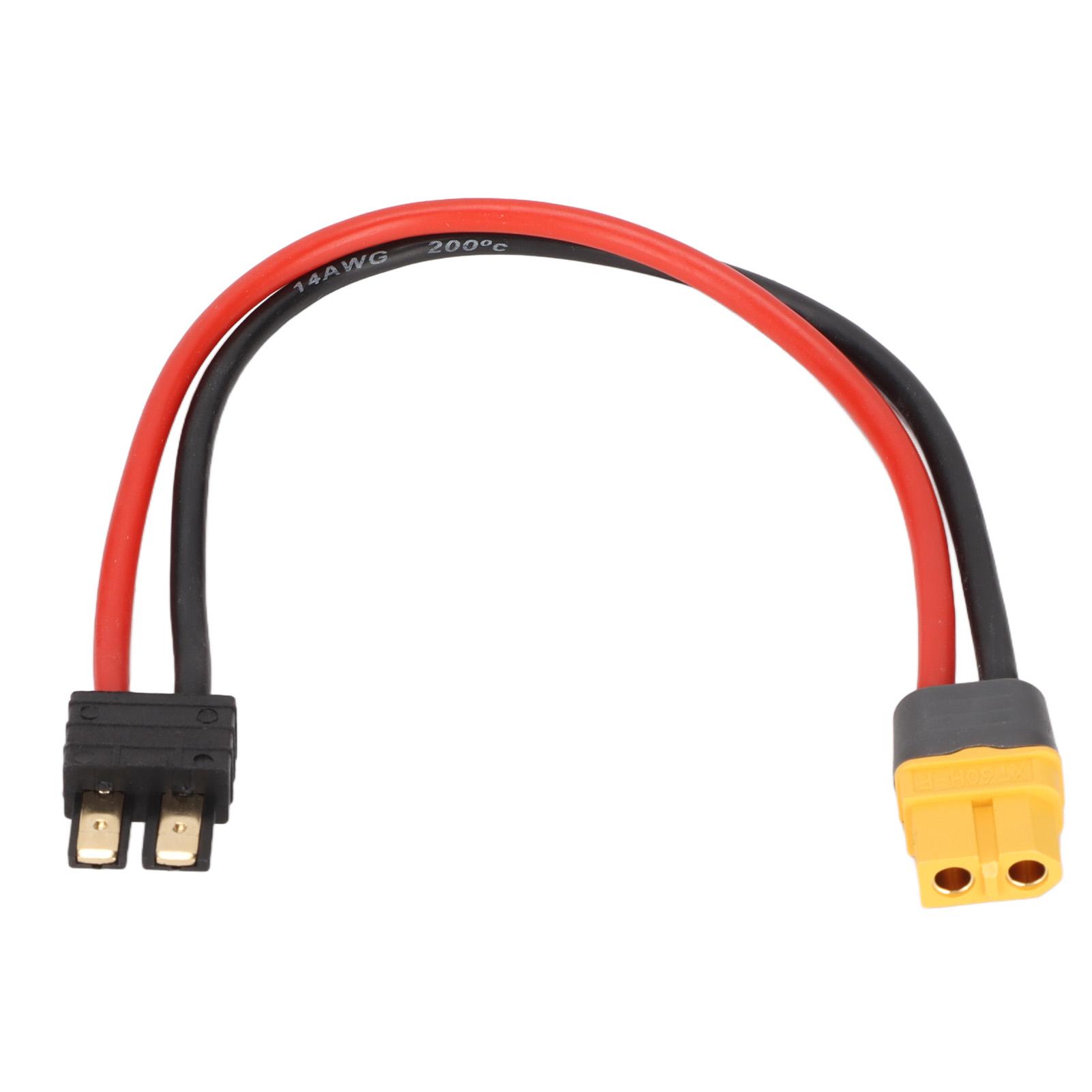 

Кабель-перехідник XT60H F на тато 14AWG Кабель-перехідник зі штекером XT60H F для RC автомобіля, човна, дрона