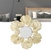 Wall Mirrors Modern Simple Decorative Wear Resistant Colorfast Ginkgo Leaf Wall Mounted Mirrors for Bedroom Living Room