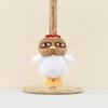 Ugly Hen Plush Toy Doll Kawaii Chicken Pendant Fur Keychain Stuffed Plushie Key Ring Birthday Christmas Gifts Car Decoration