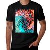 Colorful Sequins Tshirt Vintage Style Printed Top Tshirt