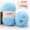 11g Velvet Yarn Plush Yarn For DIY Hand Knitting Crochet Crafts Bag Hat Doll Sweater Wool Soft Thin Colorful Coral Chenille Yarn