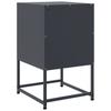 Vidaxl Szafki Nocne, 2 Szt., Antracytowe, 36X39X60,5 Cm, Stal
