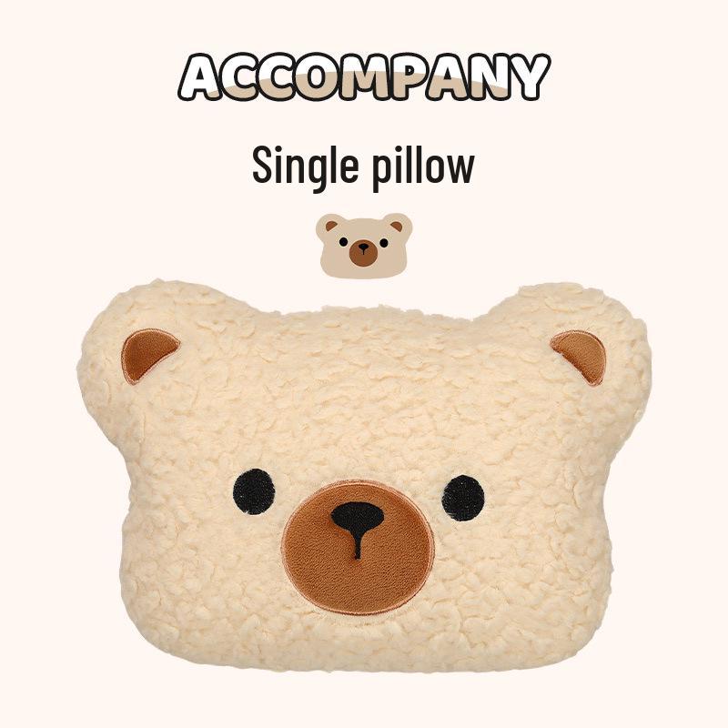 2025 Winter Goddess Style Plush Car Seat Cushion - Thick, Warm Cartoon Cover