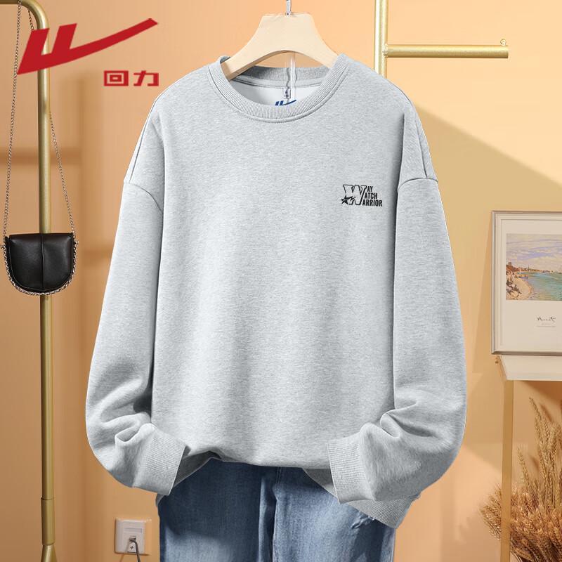 Warrior Women's Casual Long-Sleeve Round Neck Sweatshirt