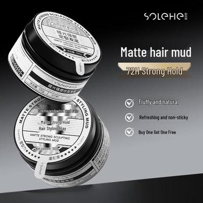 Argila para Cabelo Matte de Fixação Forte para Homens