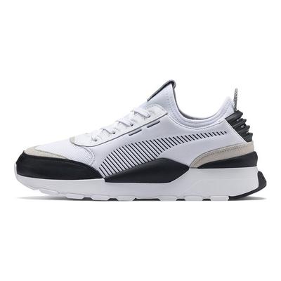 Rs-0 Core Fabric Sports Low-Top Lifestyle Shoes Unisex Sneakers White Black 369601-08