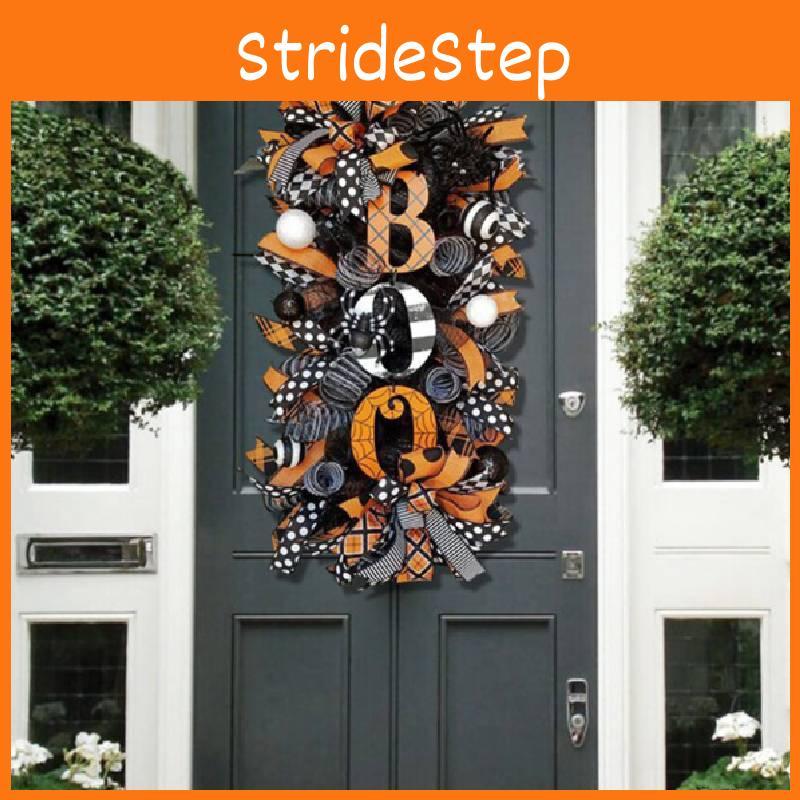 Gruselige Kürbis Halloween Kranz Türhänger Dekoration Hofornament