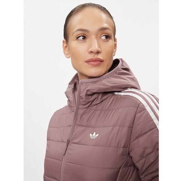 Пуховик adidas Premium HK5250 розовый Slim Fit