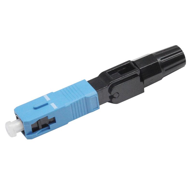 SC/APC Telecom-Grade FTTH Cold Splice Fiber Optic Connector