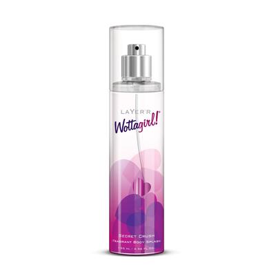 Layer'r Wottagirl Secret Crush Body Splash pro ženy, 135 ml