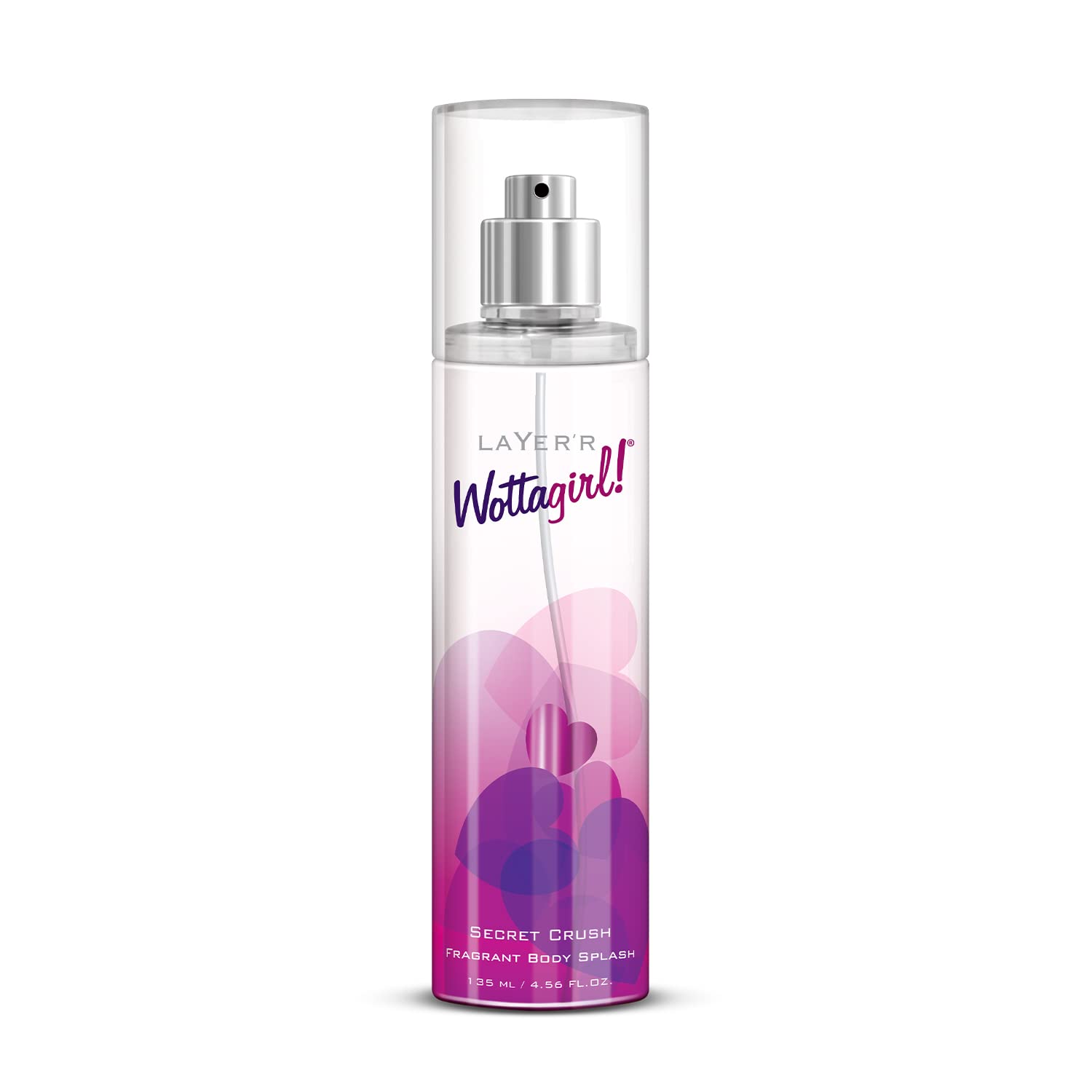 

Layer r Wottagirl Secret Crush Body Splash для женщин, 135 мл