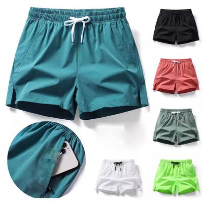 Men's Quick Dry Multi Color Fitness Sports Leisure Shorts Comfortable Breathable Thin Loose Outdoor Leisure Short
