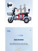 High Capacity 600 Jin Customizable Color Household Electric Passenger Tricycle for Commuting