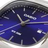 Casio Standard Analog Watch Navy Silver Metal Band Overseas Model Women's LTP-B166D-2AV