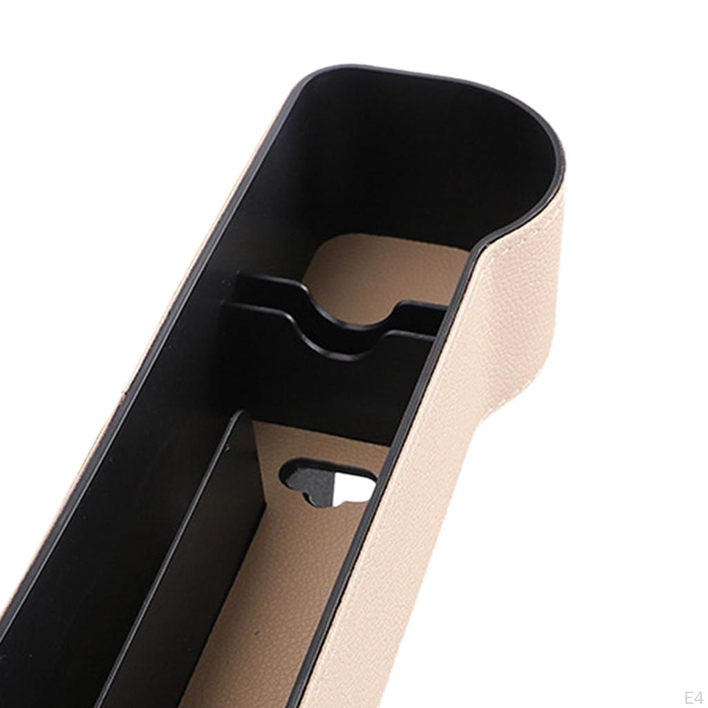 Organizer Auto Console Side Storage Box Portable Multifunctional Crevice For Cellphones