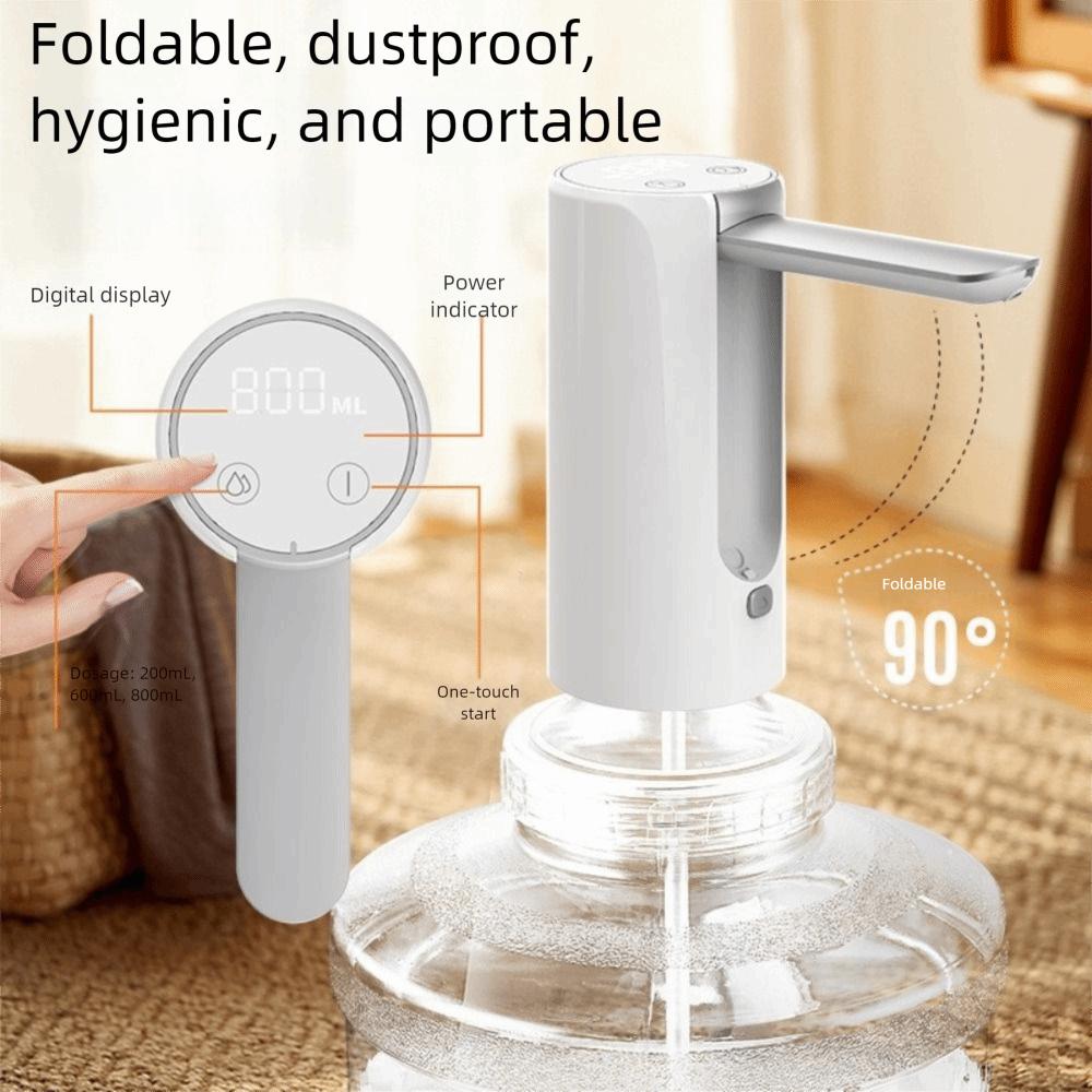 USB Charging Smart Water Pump Foldable Spout Automatic Water Pump Office